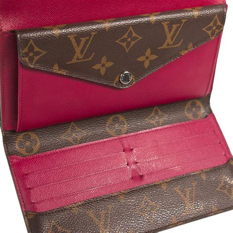 louis vuitton long wallet women's